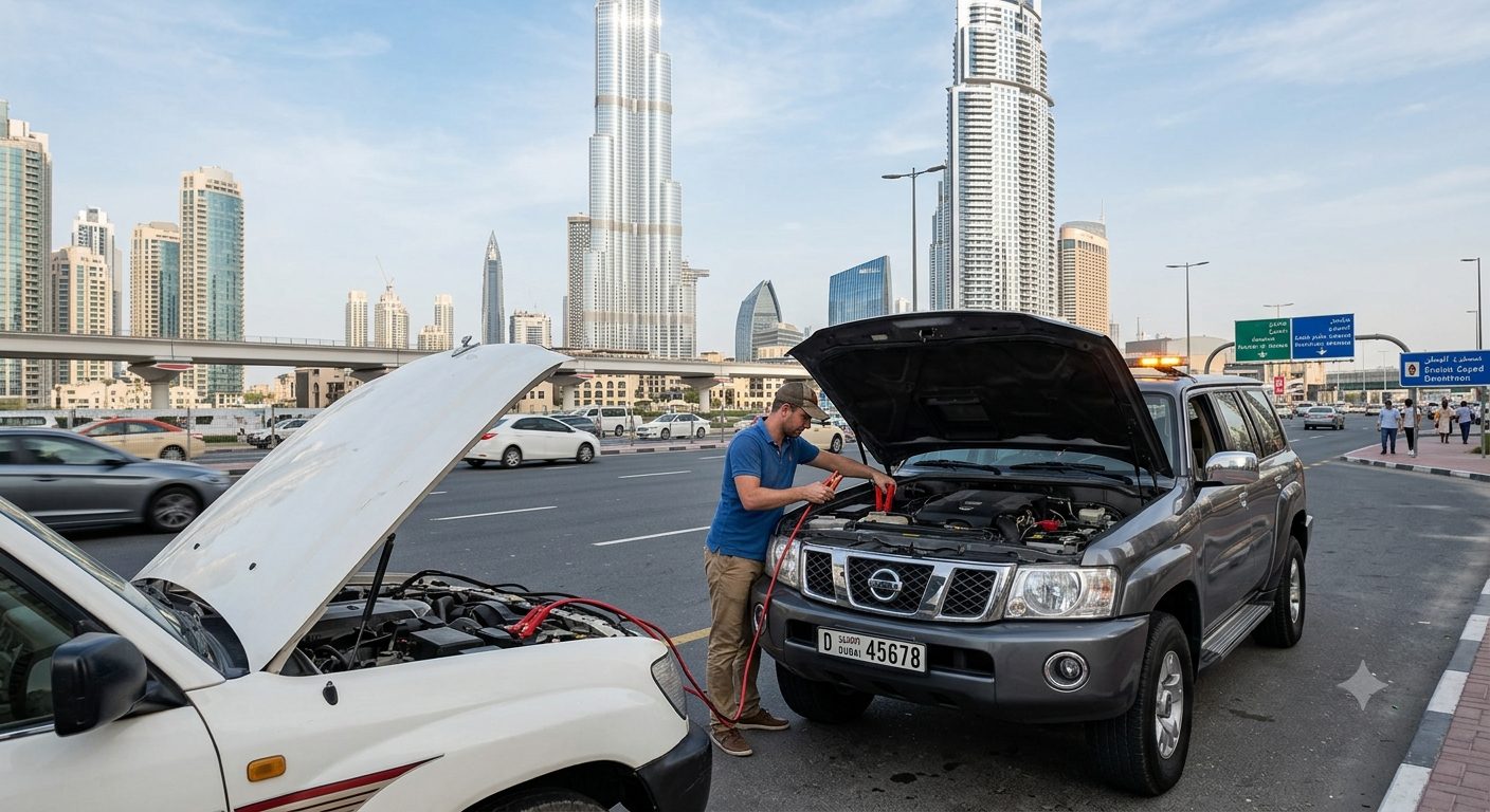 Dead Rails Callabe 24/7 Roadside Assistance UAE | Fast Track Recovery